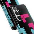 Retro Blocks LOVE Tough Case for iPhone, Galaxy or Google Pixel