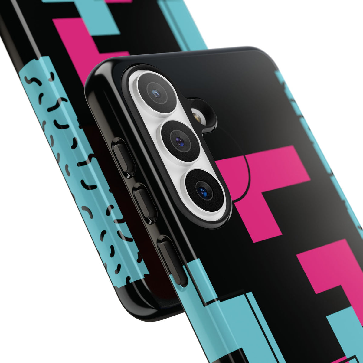 Retro Blocks LOVE Tough Case for iPhone, Galaxy or Google Pixel