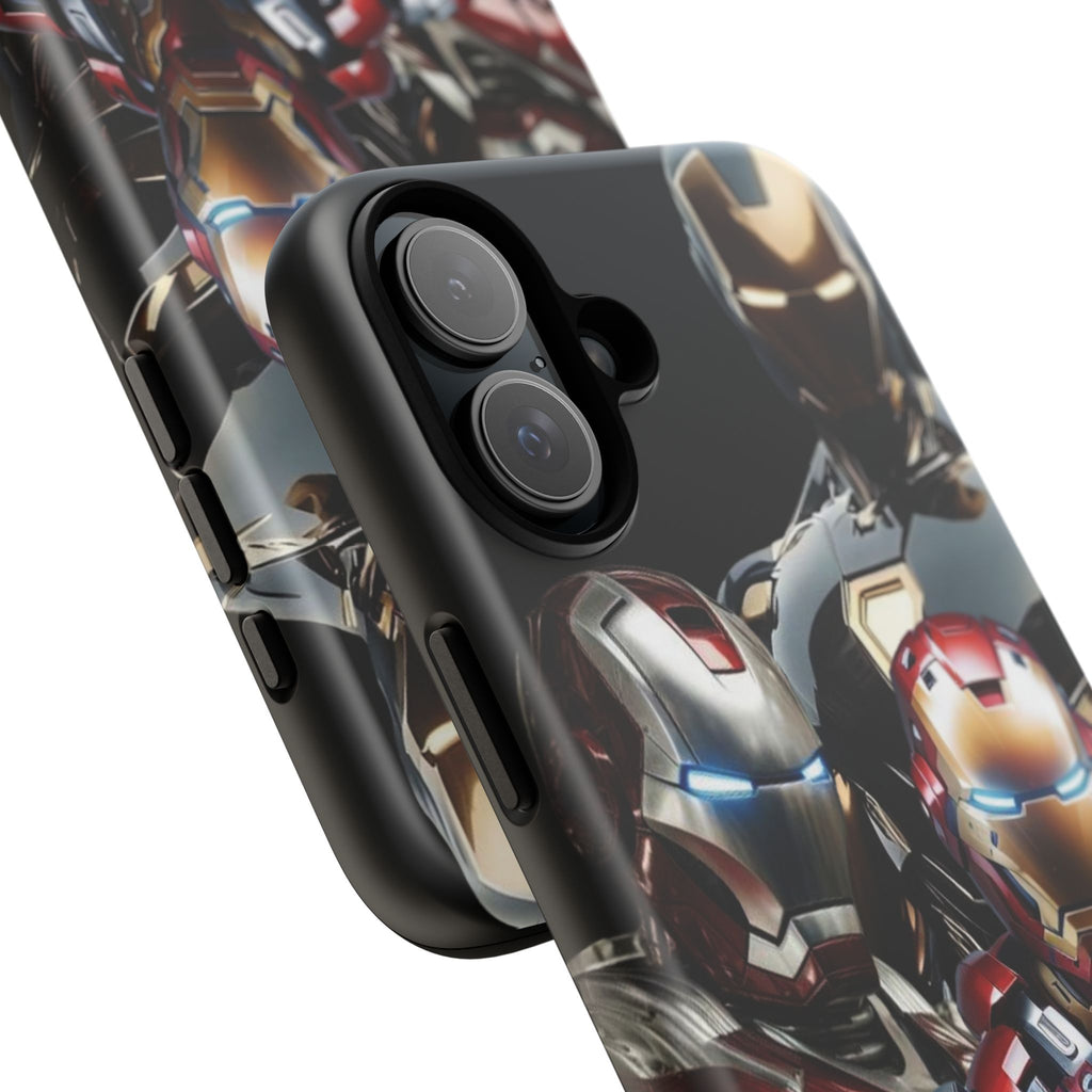 Iron Man Tough Phone Case for iPhone, Galaxy, or Google Pixel