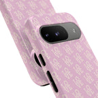Pink 'LOVE' Pattern Tough Phone Case