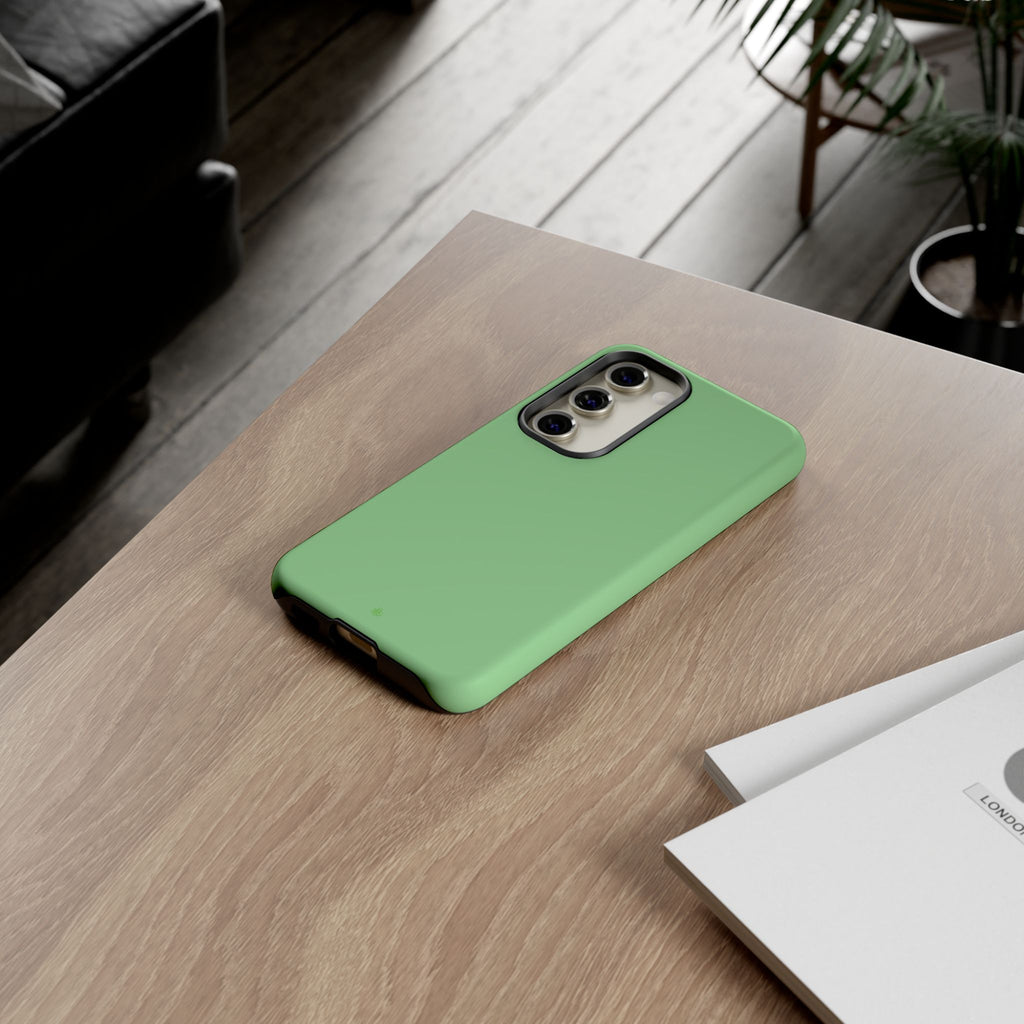 Mint Green Tough Phone Case for iPhone, Galaxy, or Google Pixel