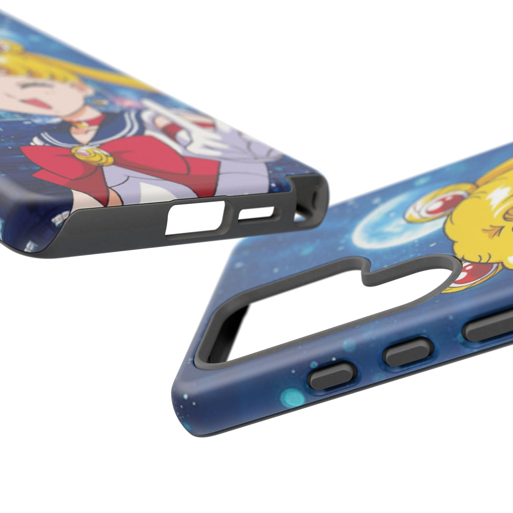 Blue S Moon Tough Case for iPhone, Galaxy, or Google Pixel