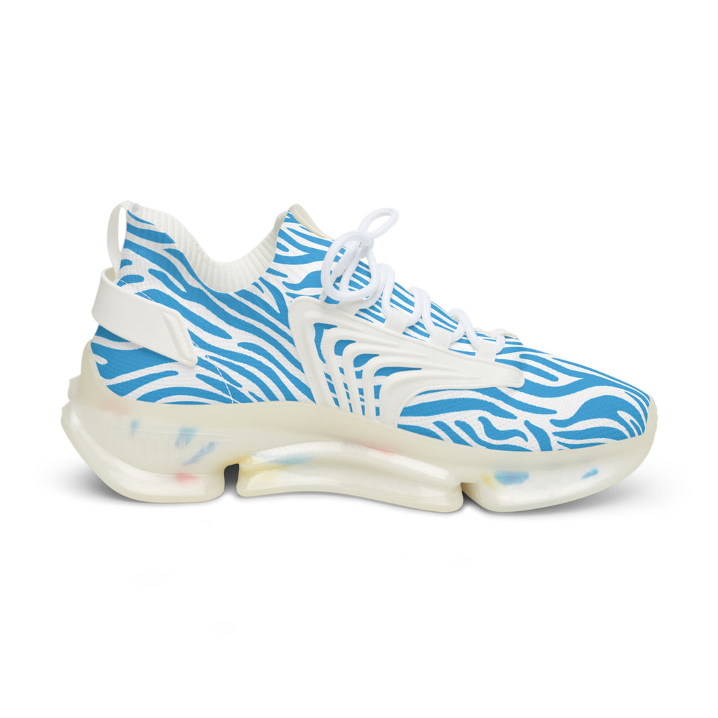 Blue Zebra Men's Mesh Sneakers