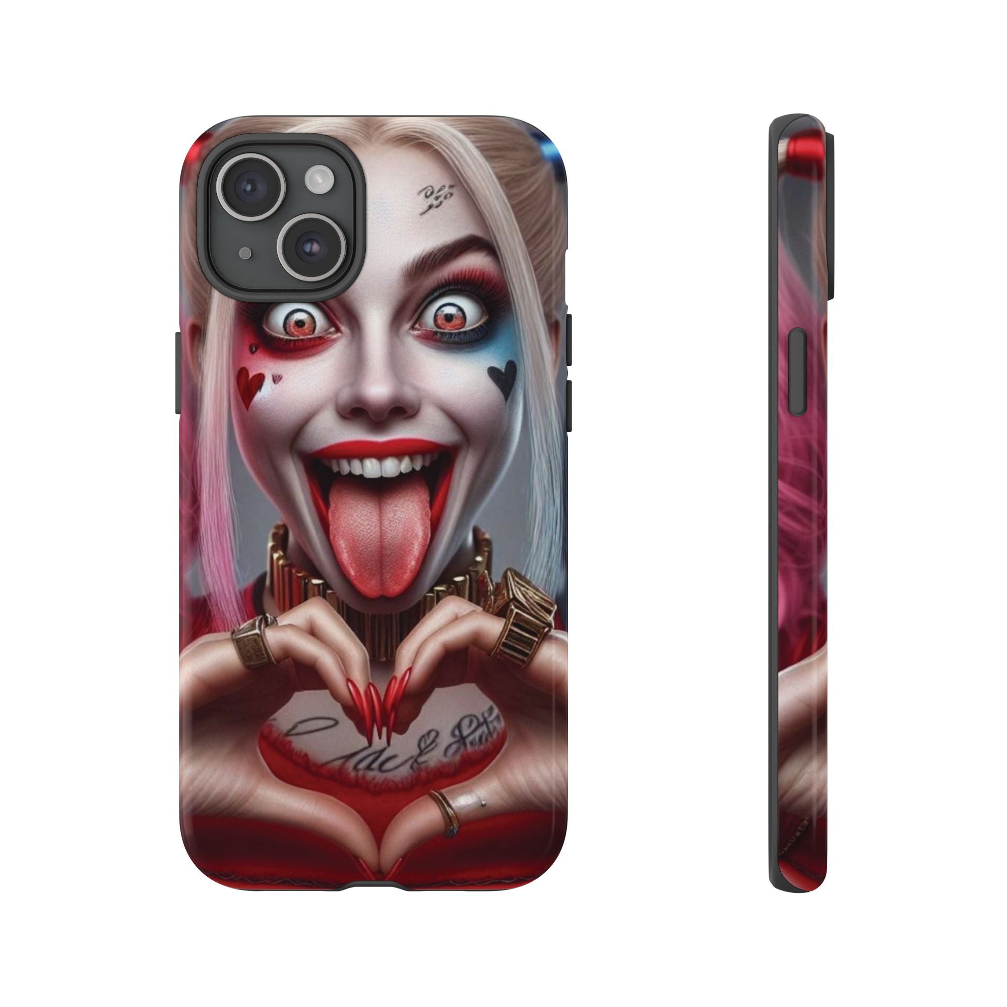 Harley Quinn Tough Phone Case for iPhone, Galaxy, or Google Pixel