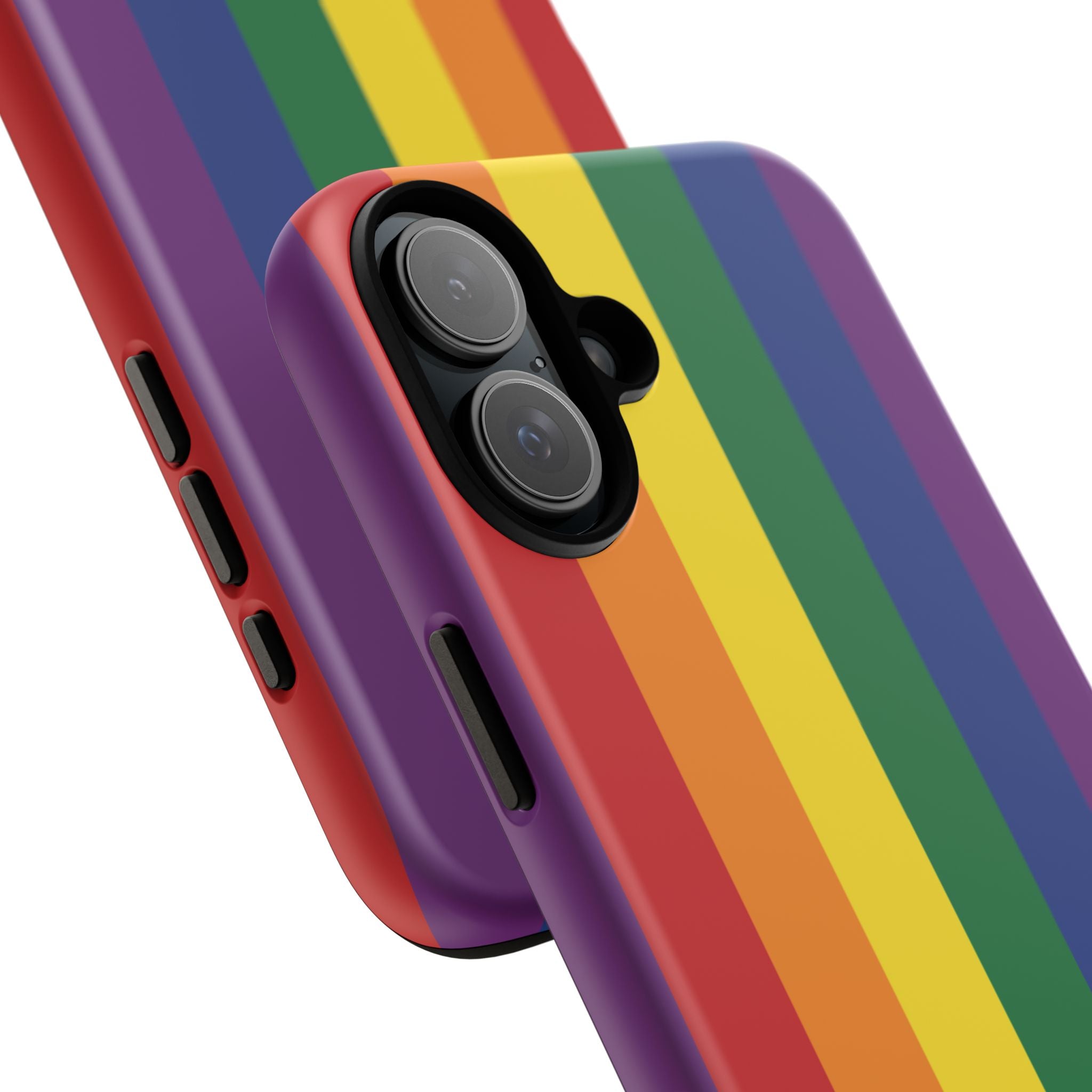 LGBTQ Rainbow Flag Tough Phone Case for iPhone, Galaxy, or Google Pixel