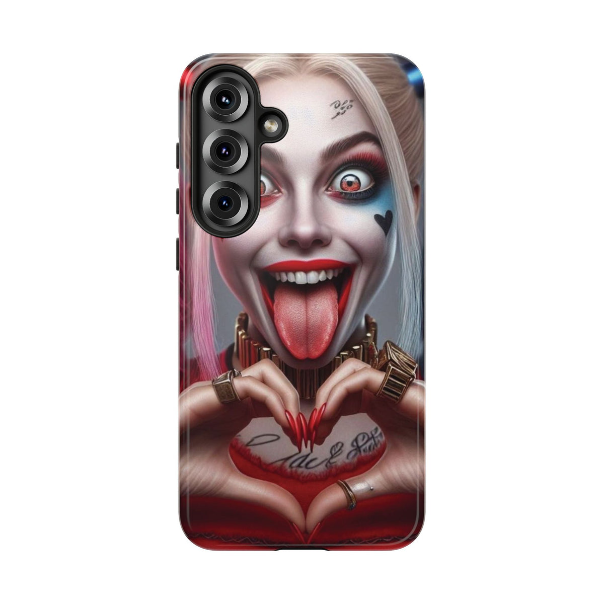 Harley Quinn Tough Phone Case for iPhone, Galaxy, or Google Pixel