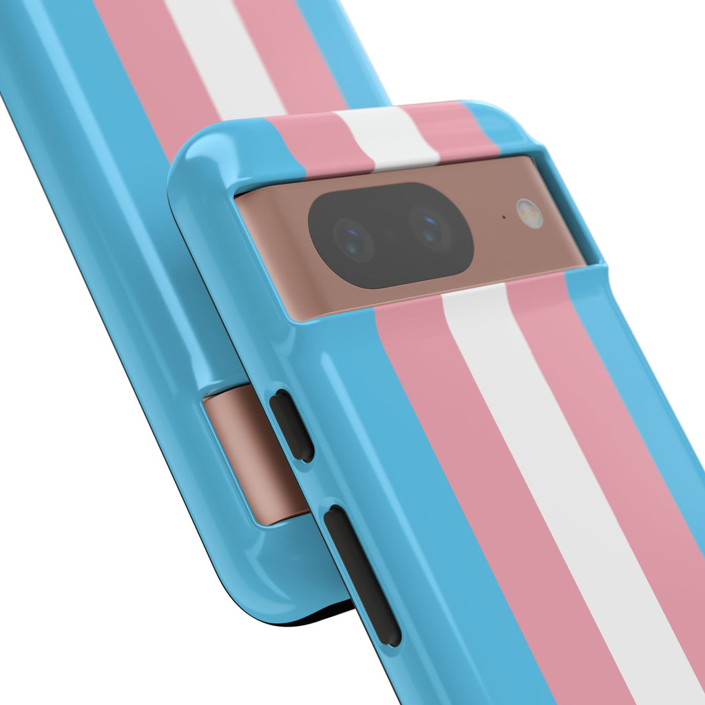 Trans Colors Tough Phone Case for iPhone, Galaxy, or Google Pixel