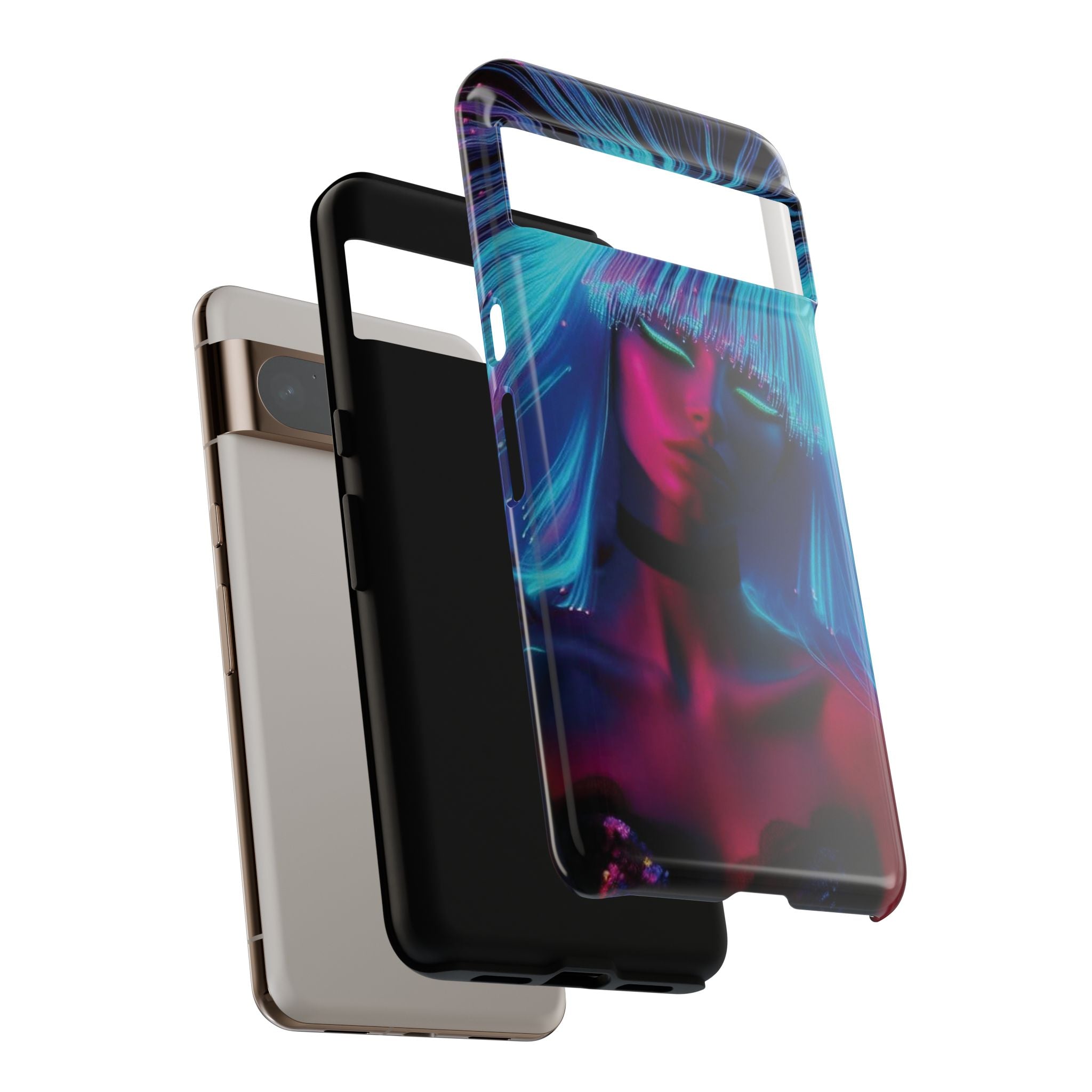 CyberPunk Tough Case for iPhone, Galaxy, or Google Pixel