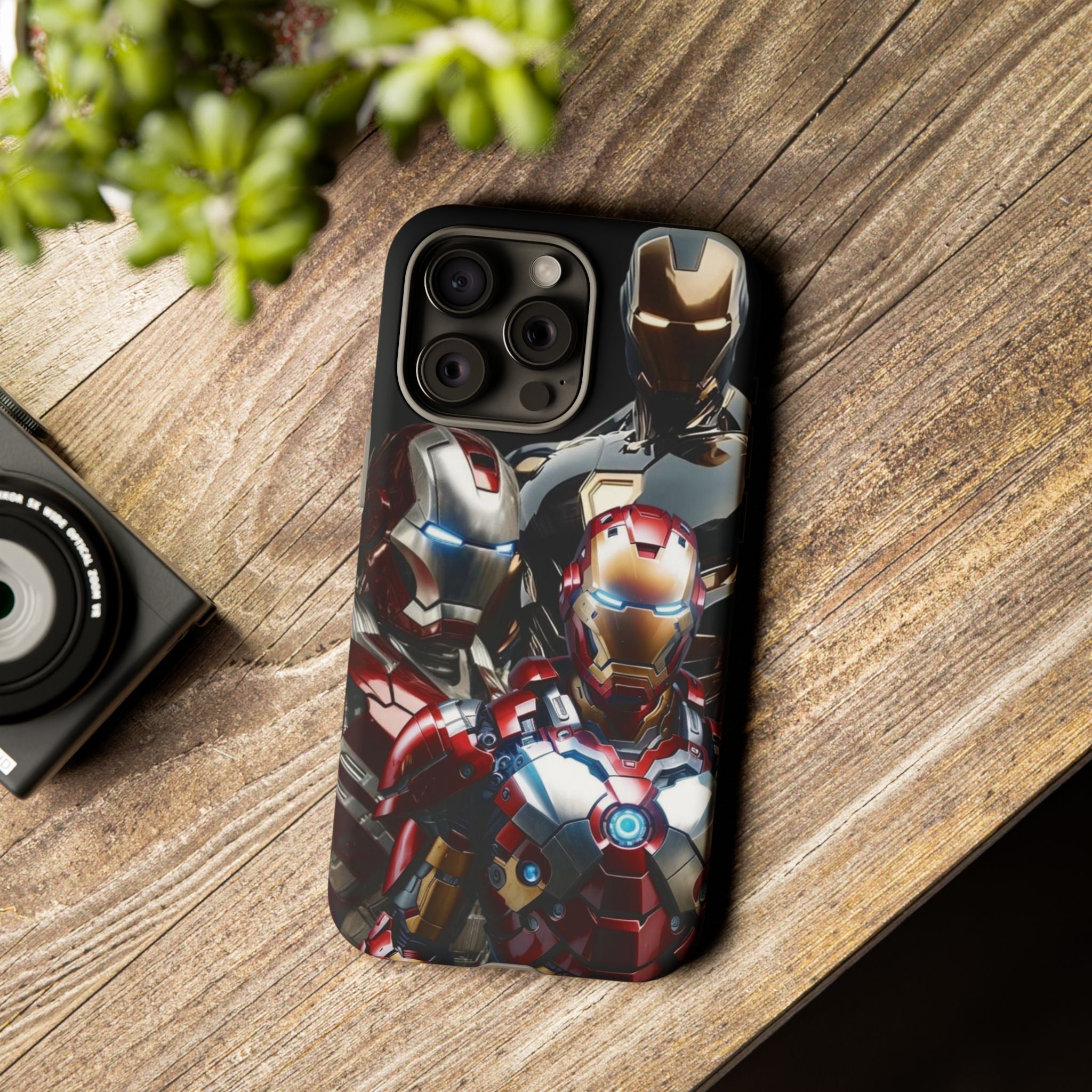 Iron Man Tough Phone Case for iPhone, Galaxy, or Google Pixel