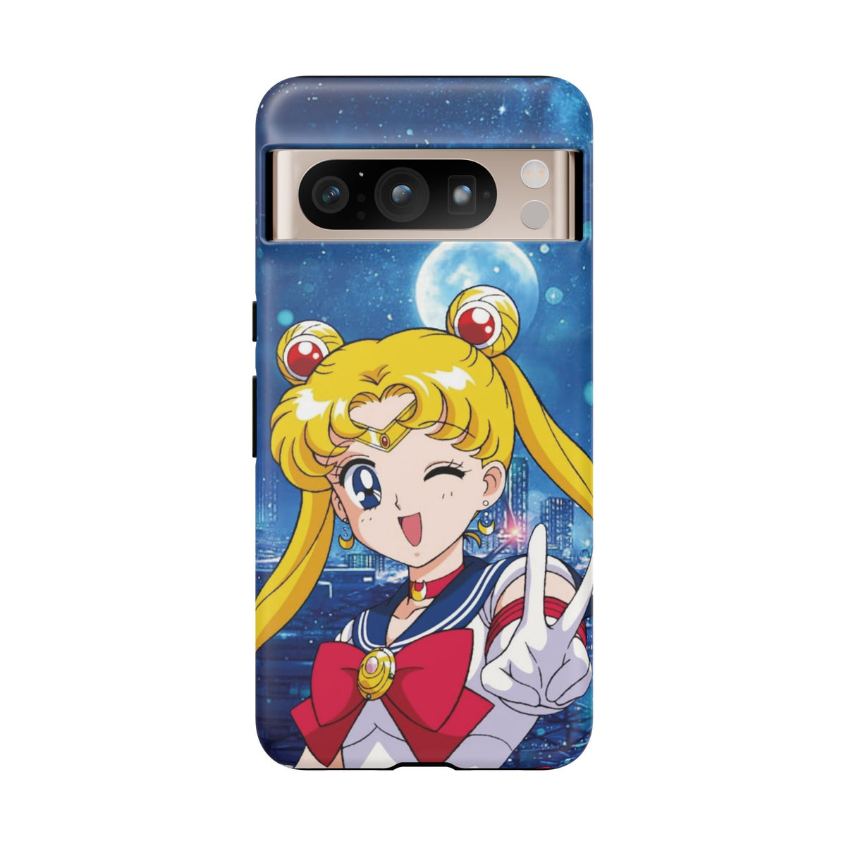 Blue S Moon Tough Case for iPhone, Galaxy, or Google Pixel