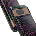 Colorful Leopard Tough Phone Case for iPhone, Galaxy, or Google Pixel
