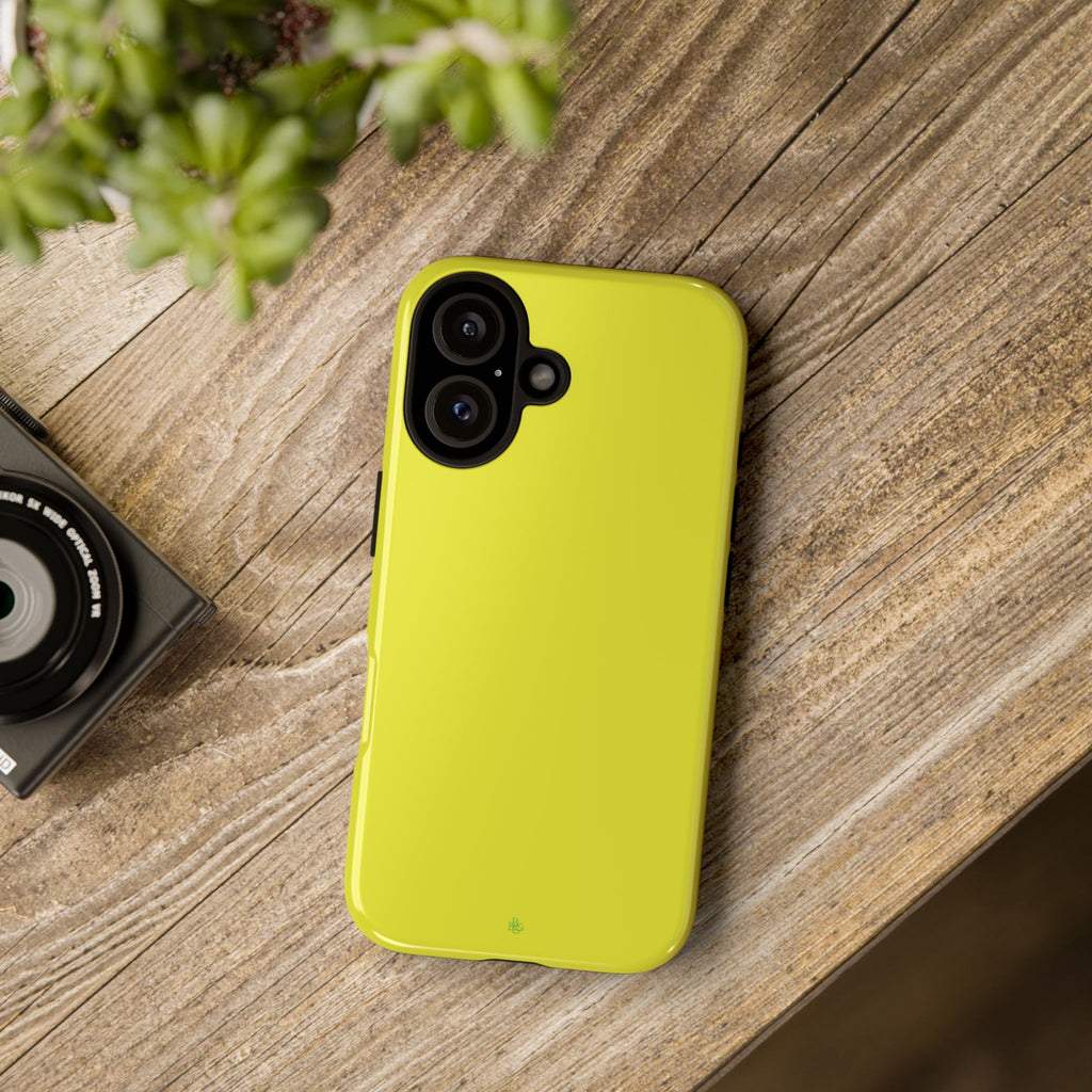 Yellow RG Tough Phone Case for iPhone, Galaxy, or Google Pixel