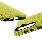 Neon Yellow Wow RG Tough Phone Case for iPhone, Galaxy, or Google Pixel