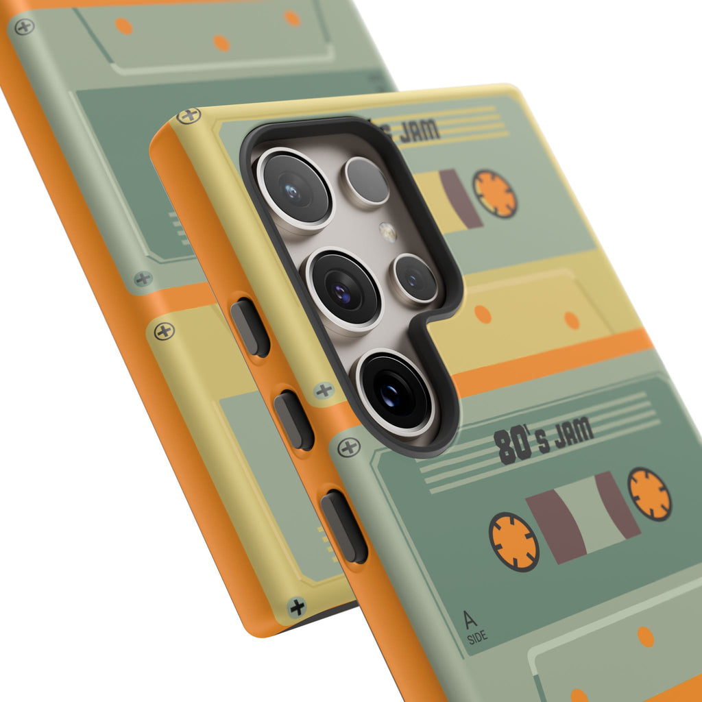 Retro 80's Jam RG Tough Phone Case for iPhone, Galaxy, or Google PIXEL