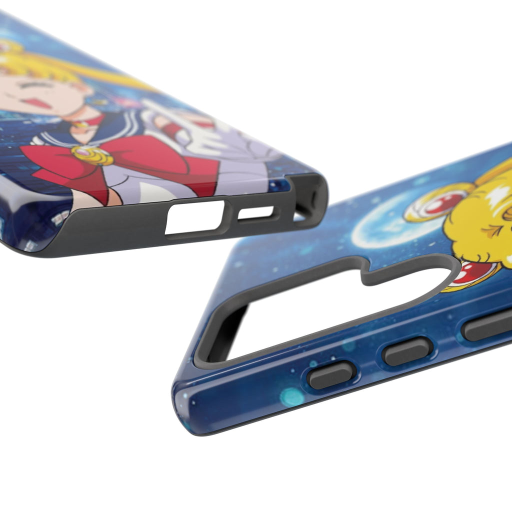 Blue S Moon Tough Case for iPhone, Galaxy, or Google Pixel