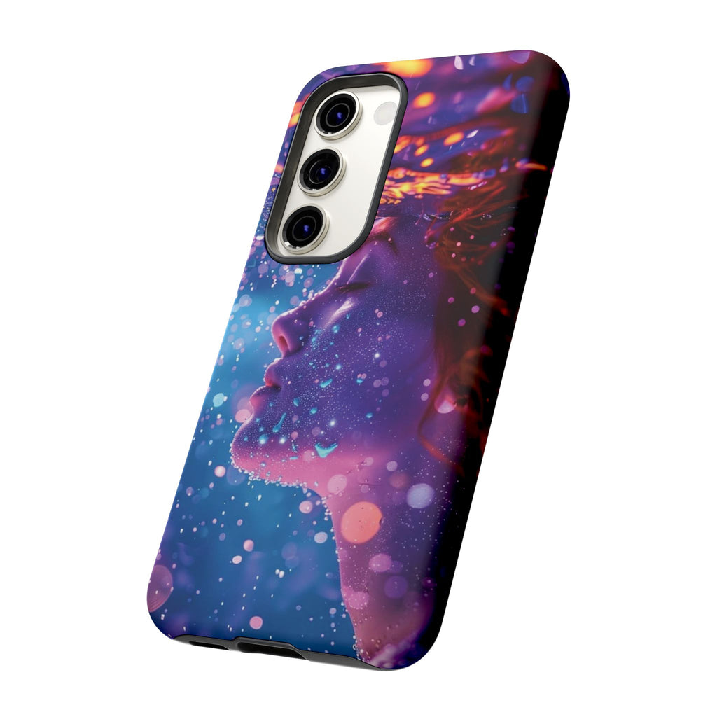 Meditating Underwater Tough Phone Case for iPhone, Galaxy, or Google Pixel