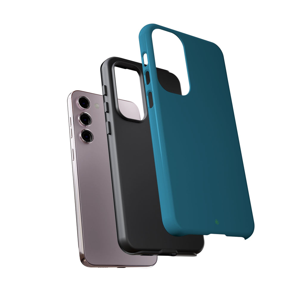 Teal Green RG Tough Phone Case for iPhone, Galaxy, or Google Pixel