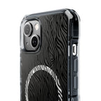 Zebra Magnetic iPhone 14, 15, 16 Series Clear Impact Cases