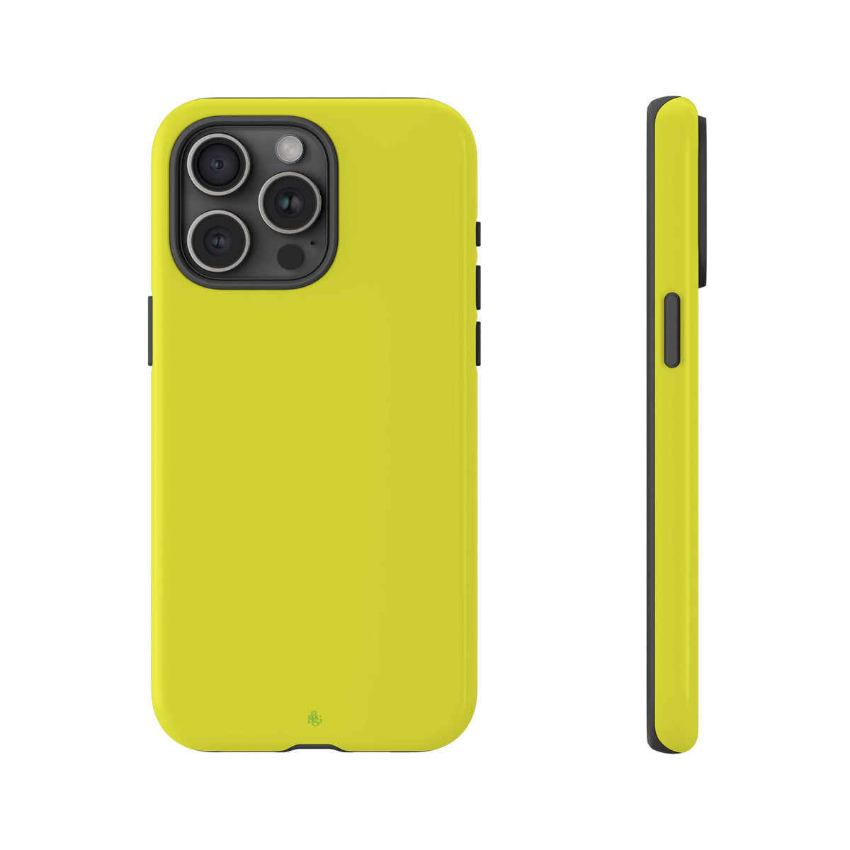 Yellow RG Tough Phone Case for iPhone, Galaxy, or Google Pixel