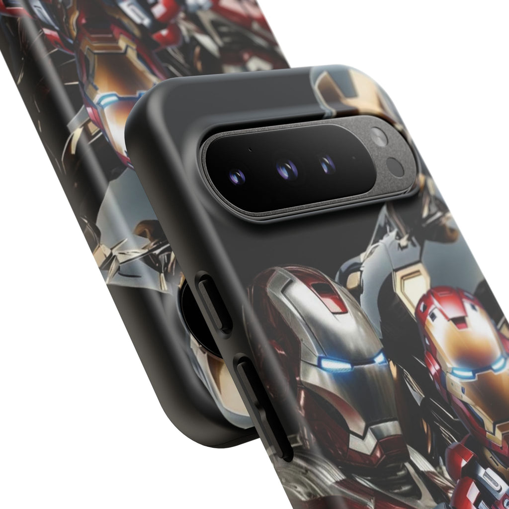 Iron Man Tough Phone Case for iPhone, Galaxy, or Google Pixel