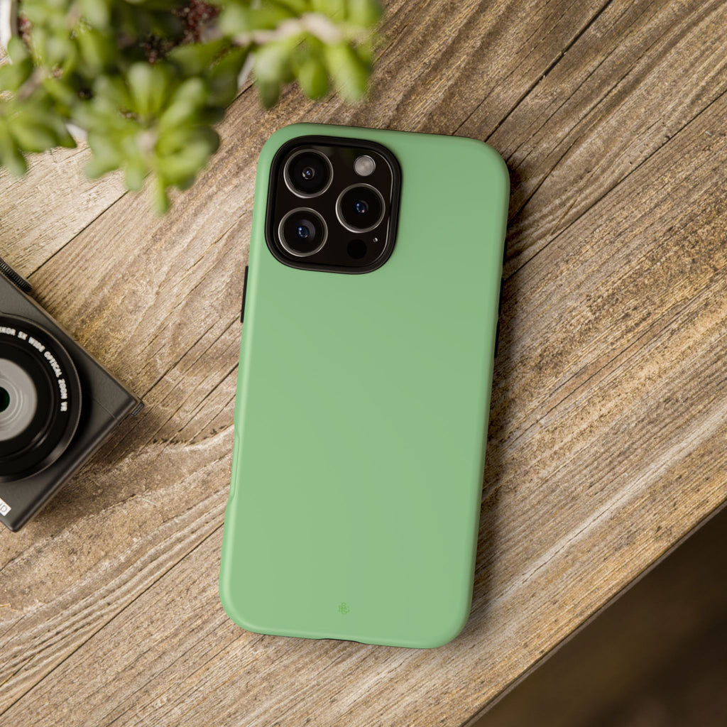 Mint Green Tough Phone Case for iPhone, Galaxy, or Google Pixel