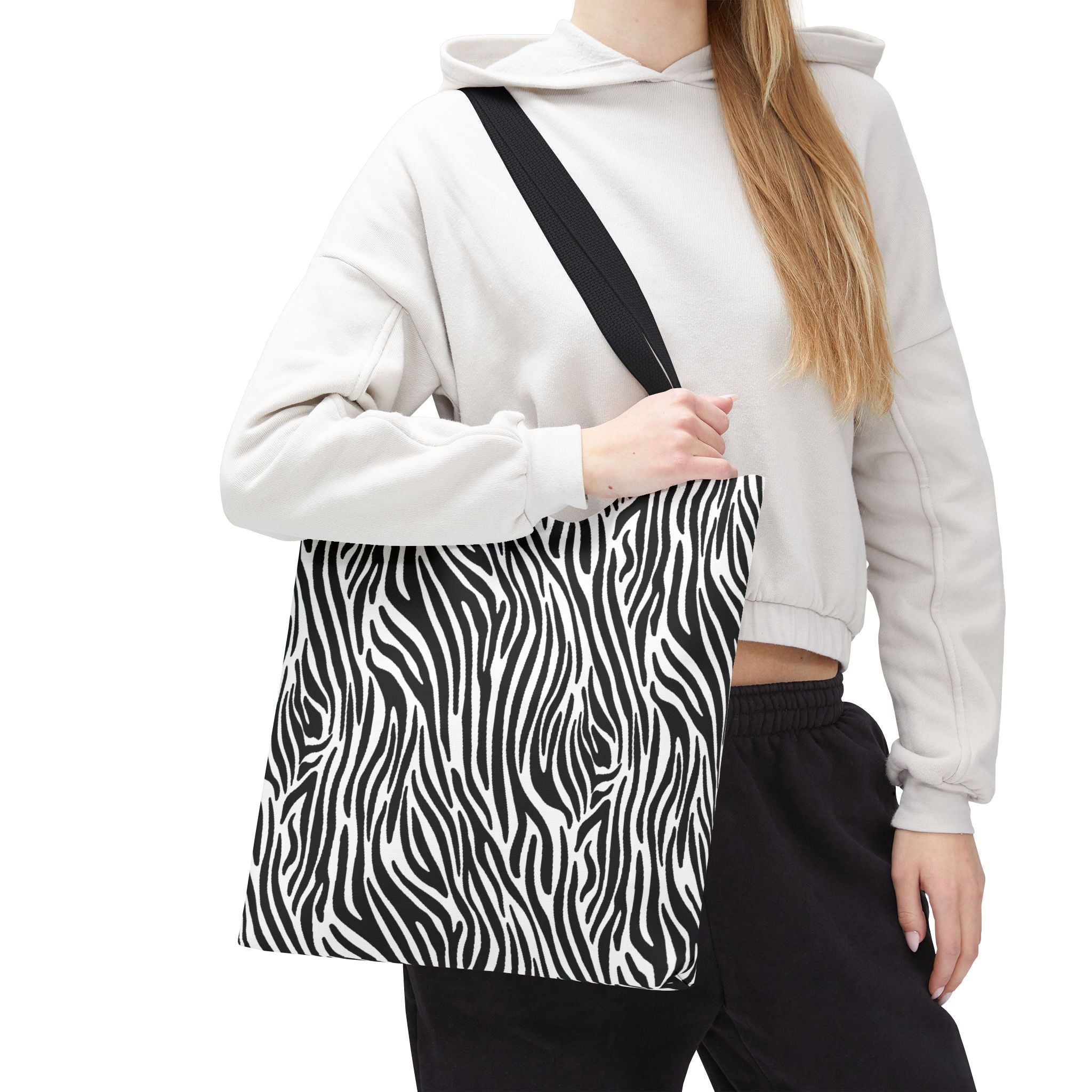 Zebra Print Tote Bags