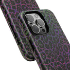 Colorful Leopard Tough Phone Case for iPhone, Galaxy, or Google Pixel