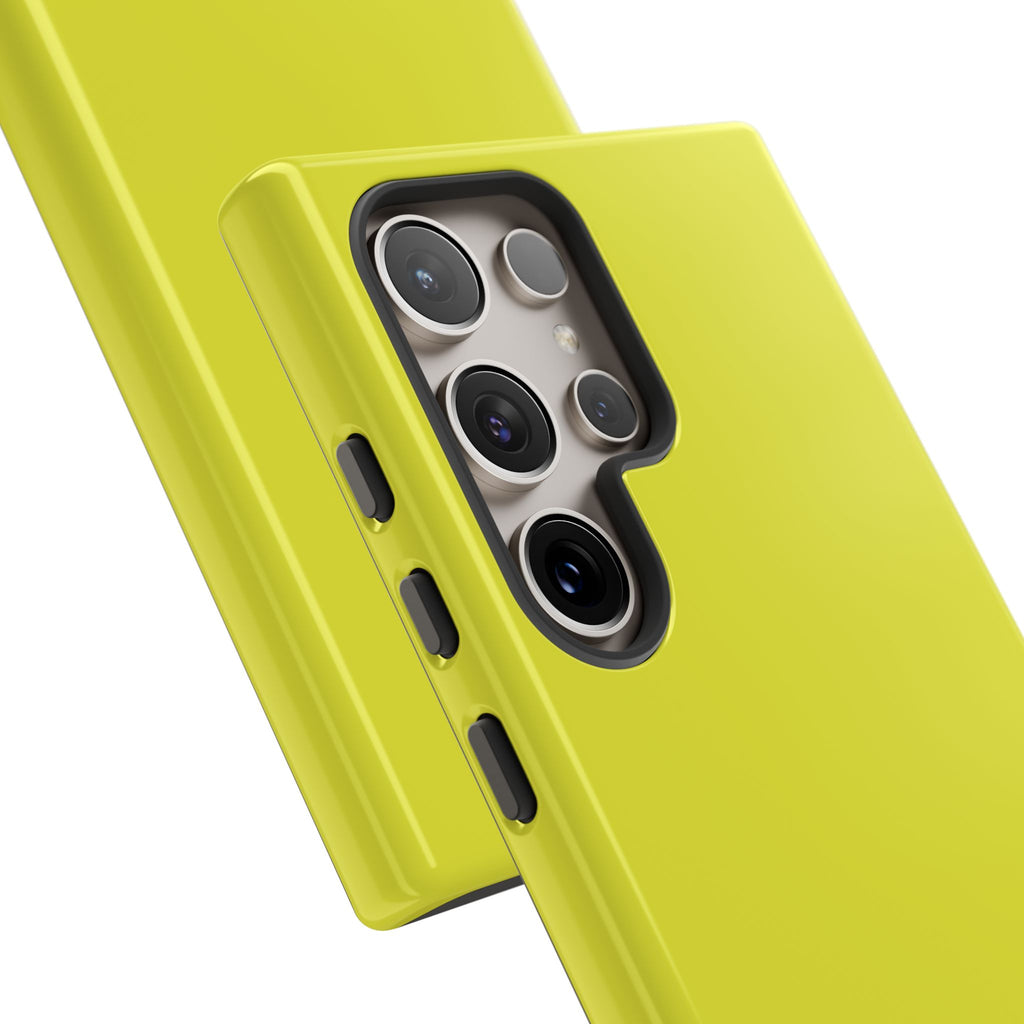 Yellow RG Tough Phone Case for iPhone, Galaxy, or Google Pixel