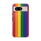LGBTQ Rainbow Flag Tough Phone Case for iPhone, Galaxy, or Google Pixel