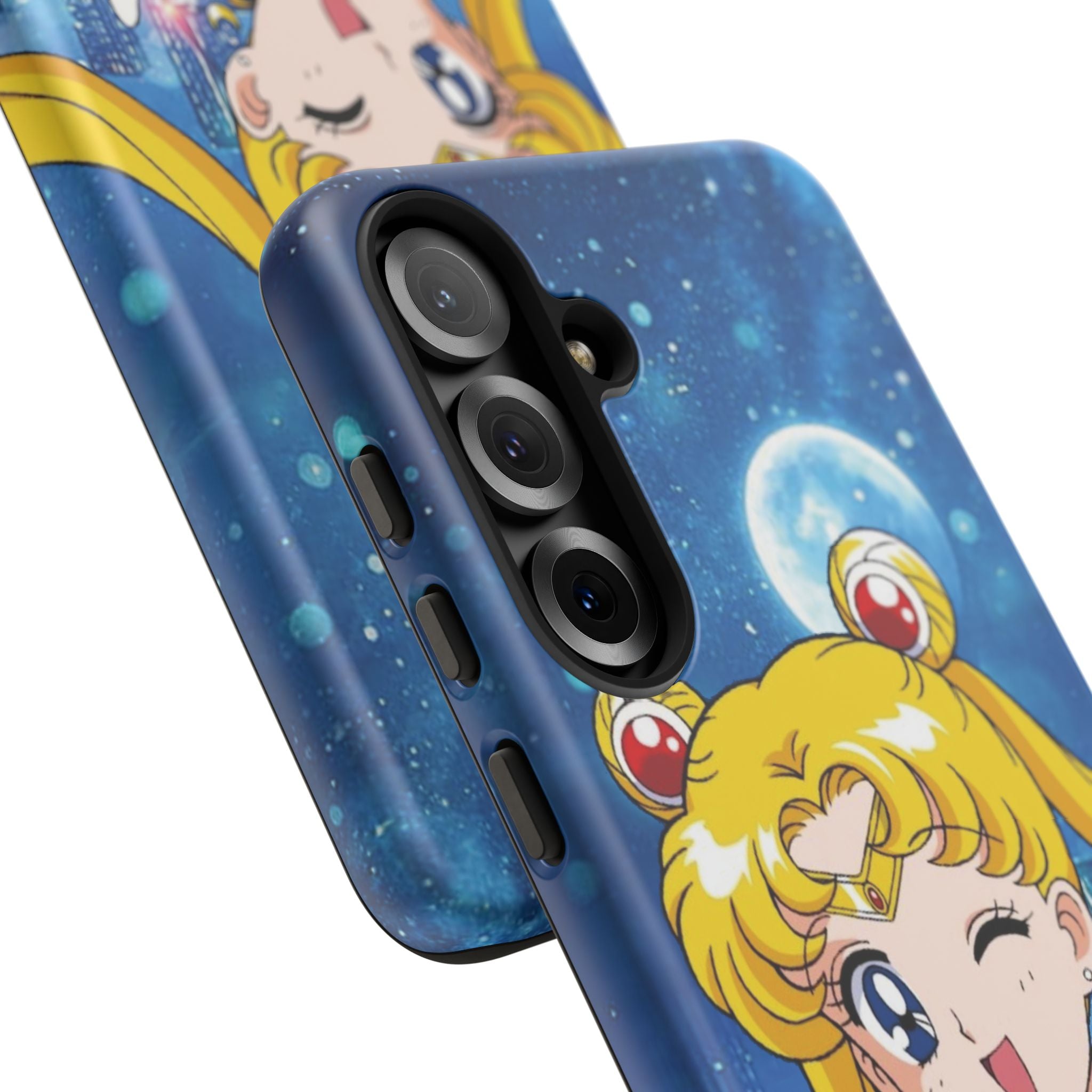 Blue S Moon Tough Case for iPhone, Galaxy, or Google Pixel