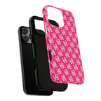 Vibrant Pink LOVE Tough Case iPhone, Galaxy, or Google Pixel