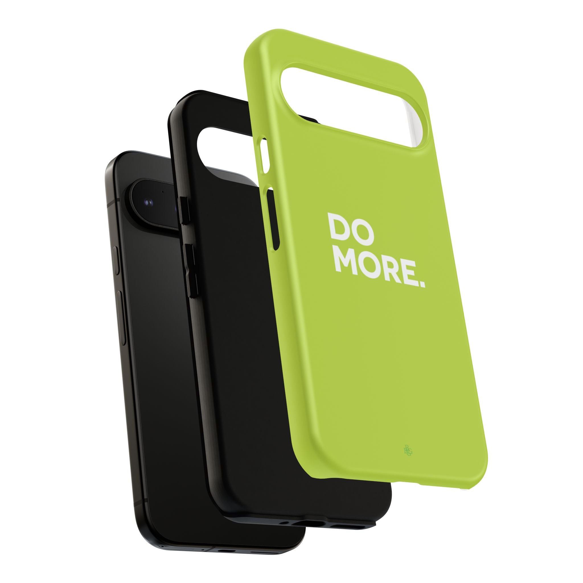 Do More (Neon Yellow) Tough Phone Case for iPhone, Galaxy or Google Pixel