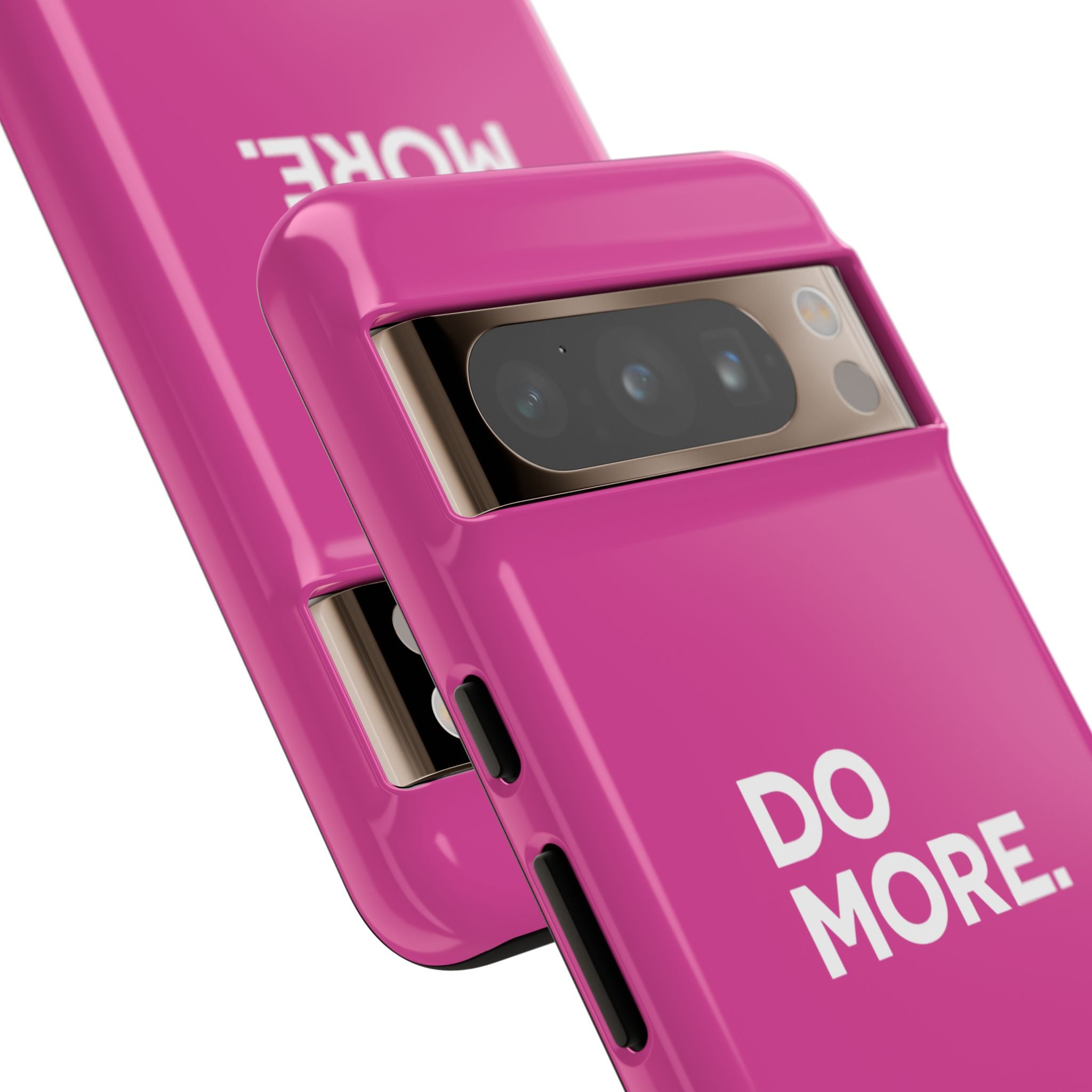 Bright Pink Do More Tough Case for iPhone, Galaxy, or Google Pixel