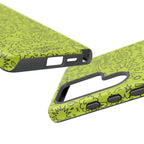 Neon Lime Wow Tough Case for iPhone, Galaxy, or Google Pixel
