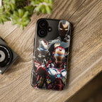 Iron Man Tough Phone Case for iPhone, Galaxy, or Google Pixel