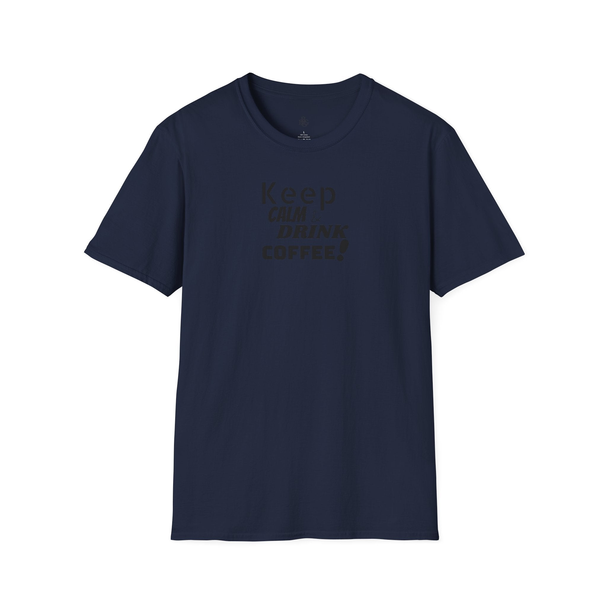 Keep Calm... Coffee Unisex Softstyle T-Shirt