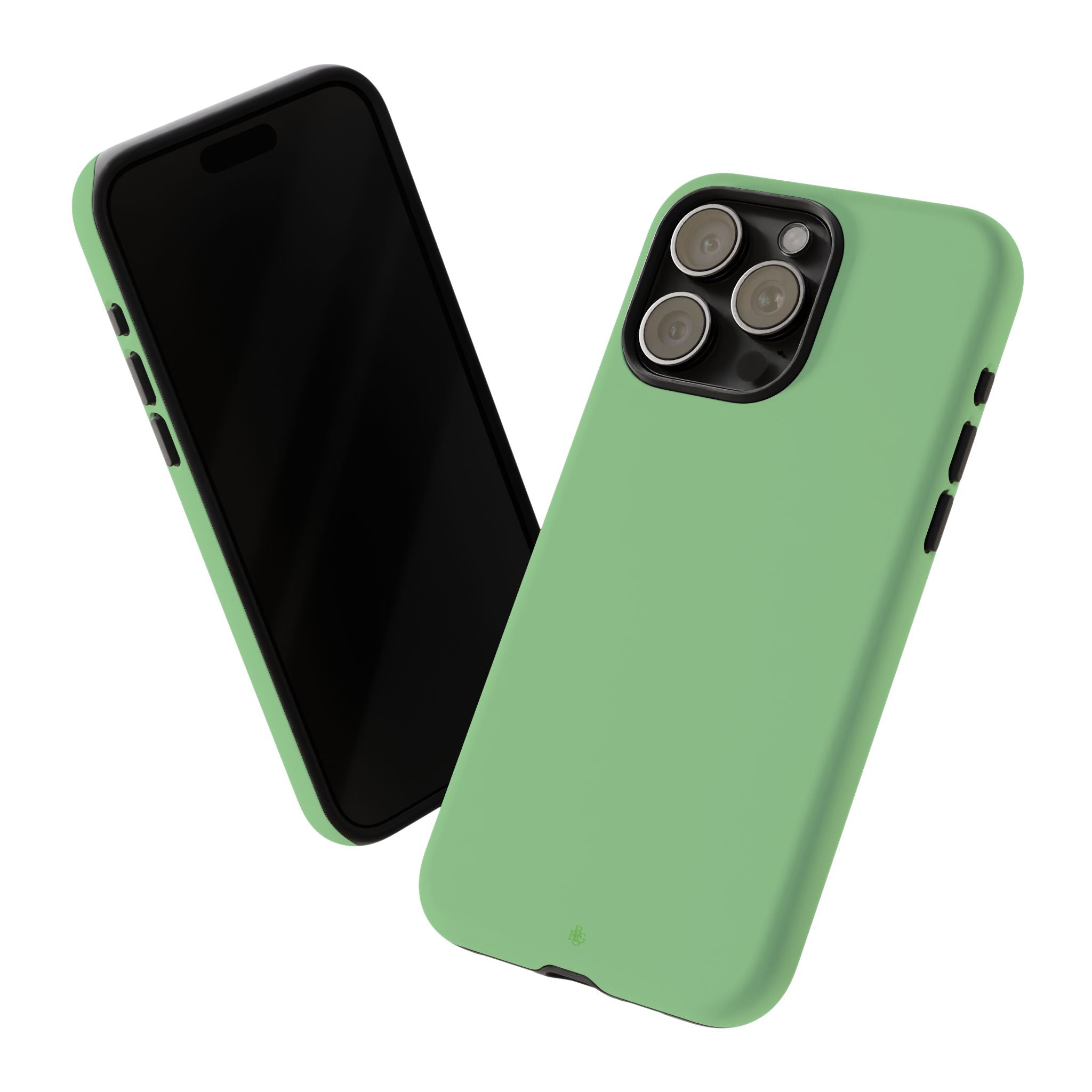 Mint Green Tough Phone Case for iPhone, Galaxy, or Google Pixel