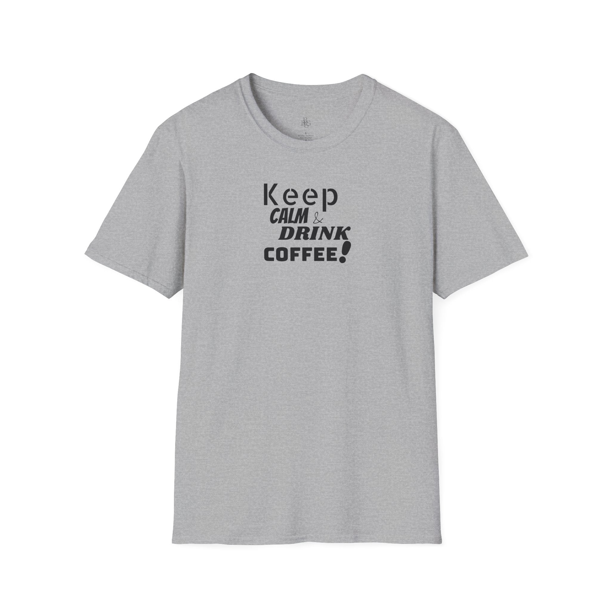 Keep Calm... Coffee Unisex Softstyle T-Shirt