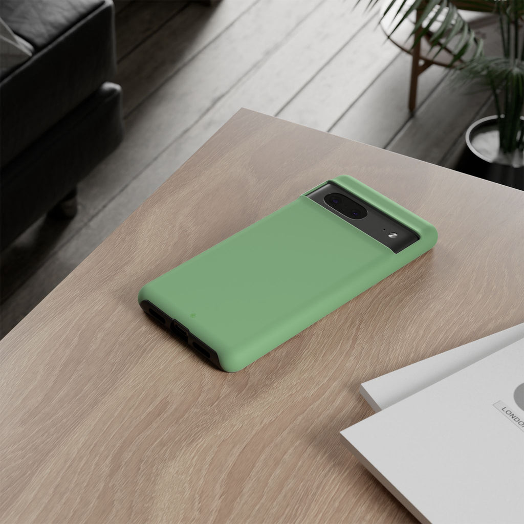 Mint Green Tough Phone Case for iPhone, Galaxy, or Google Pixel