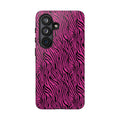 Pink Zebra Tough Phone Case for iPhone, Galaxy, or Google Pixel