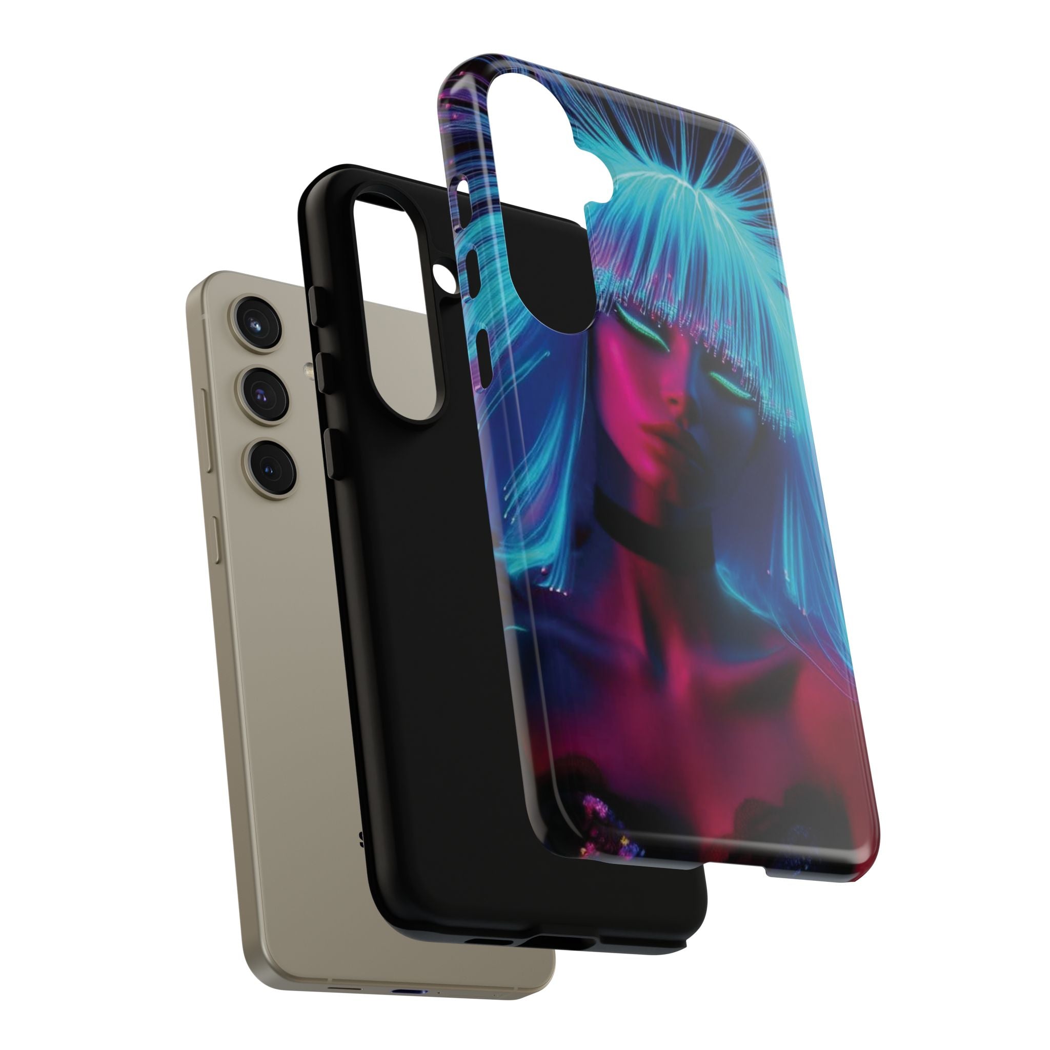 CyberPunk Tough Case for iPhone, Galaxy, or Google Pixel