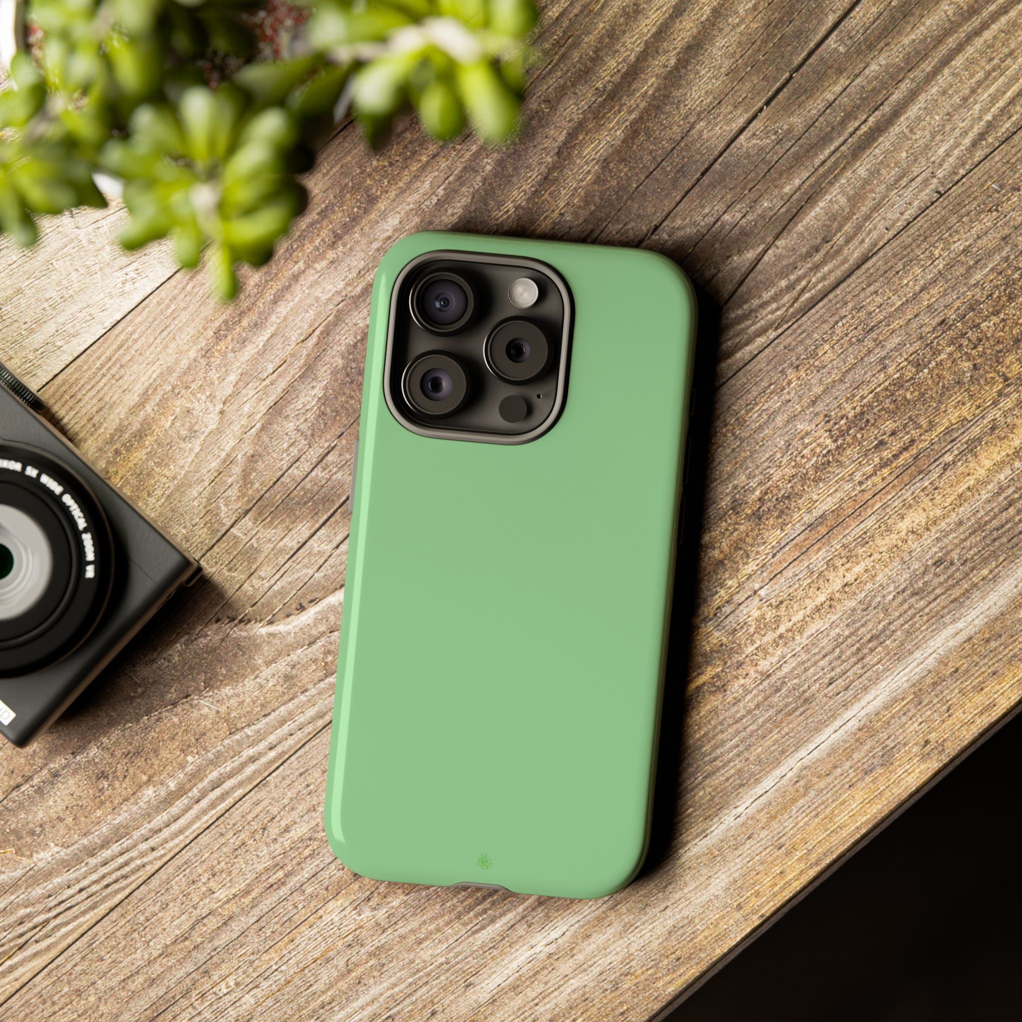 Mint Green Tough Phone Case for iPhone, Galaxy, or Google Pixel