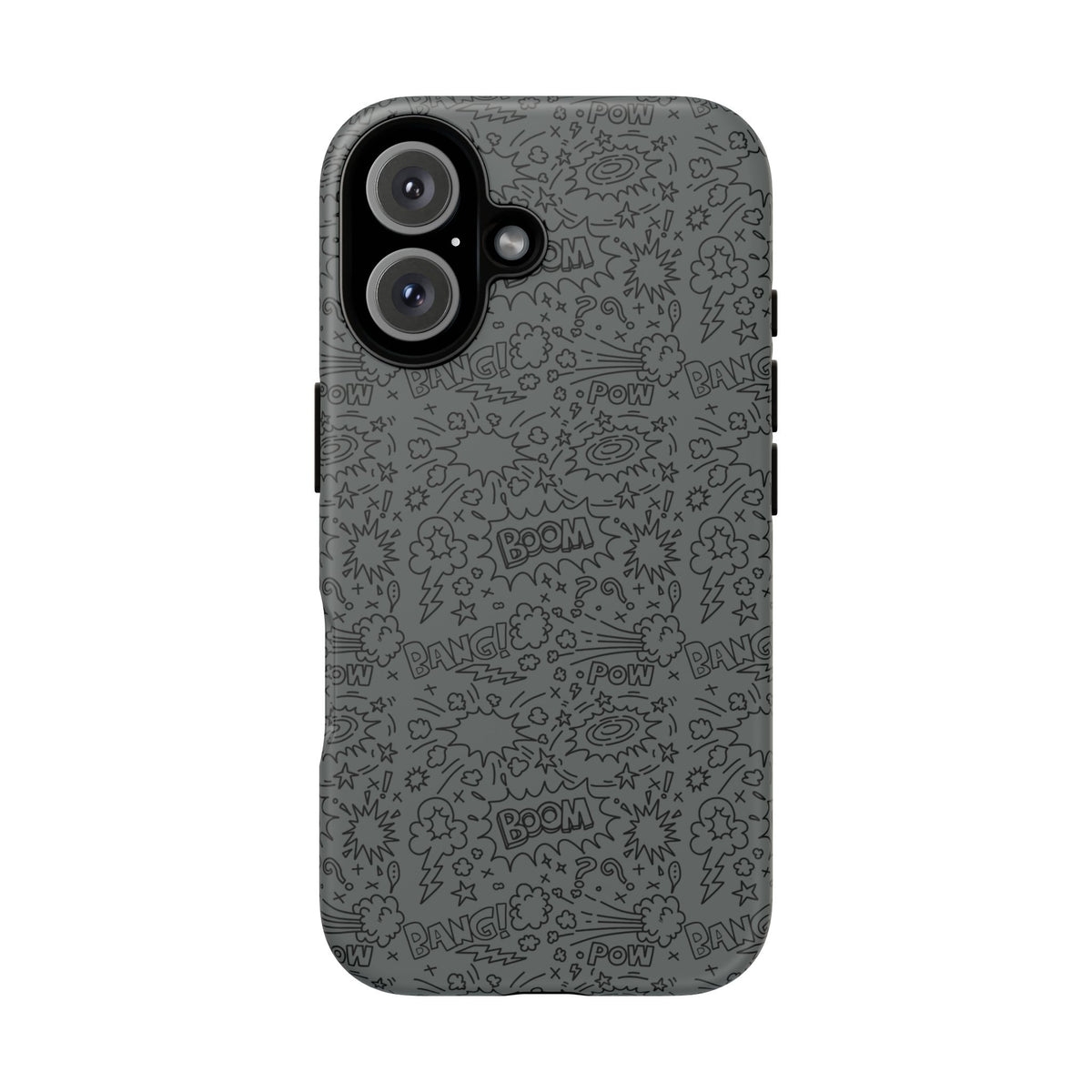 POW BOOM Comics style Tough Phone Case for iPhone, Galaxy, or Google Pixel