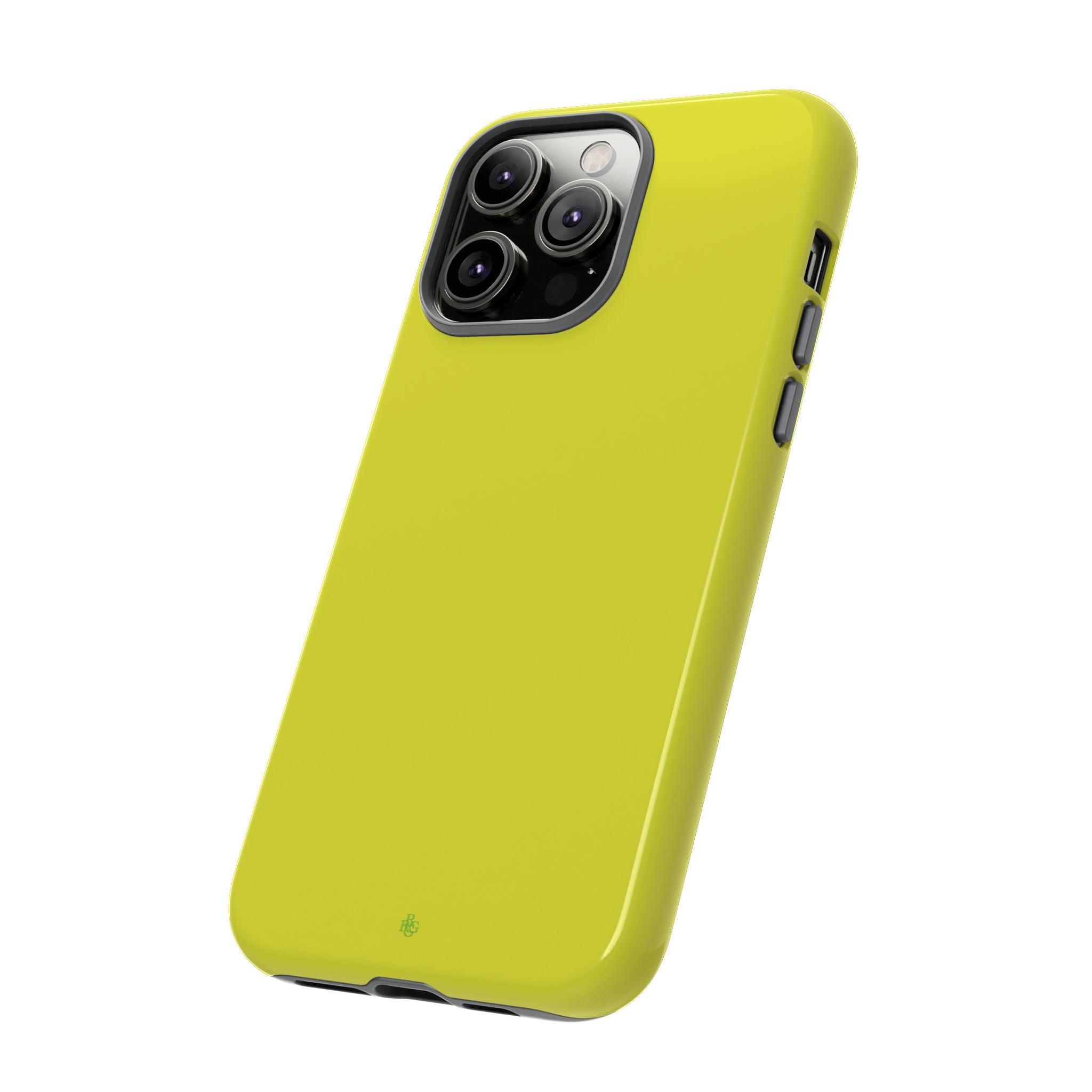Yellow RG Tough Phone Case for iPhone, Galaxy, or Google Pixel