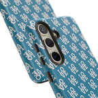 LOVE Teal Green Tough Phone Case iPhone, Galaxy, or Google Pixel