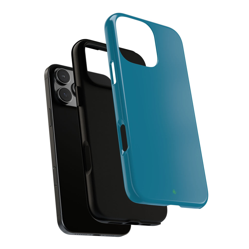 Teal Green RG Tough Phone Case for iPhone, Galaxy, or Google Pixel