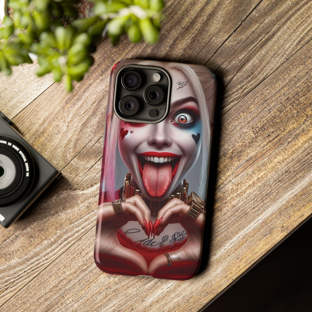 Harley Quinn Tough Phone Case for iPhone, Galaxy, or Google Pixel