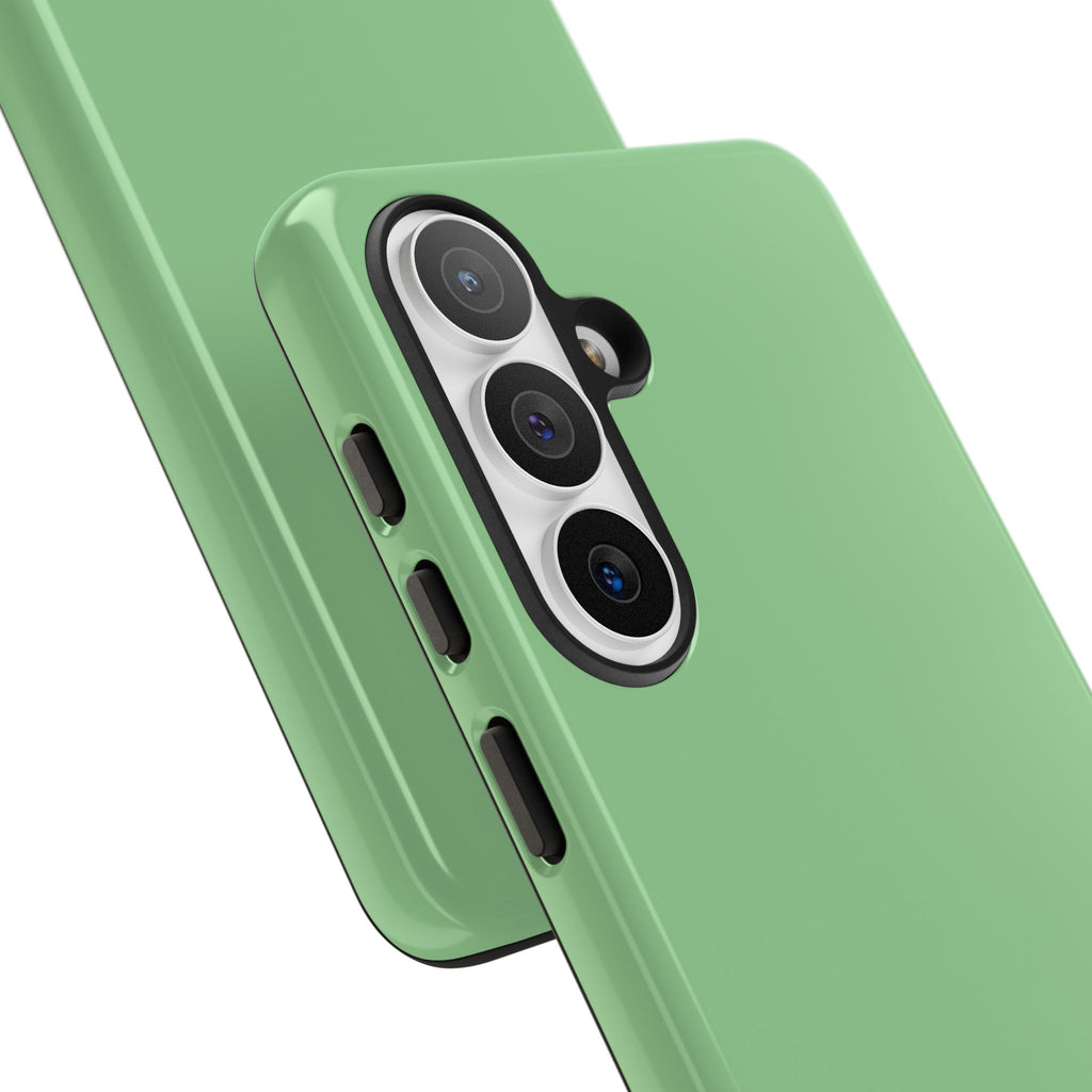 Mint Green Tough Phone Case for iPhone, Galaxy, or Google Pixel