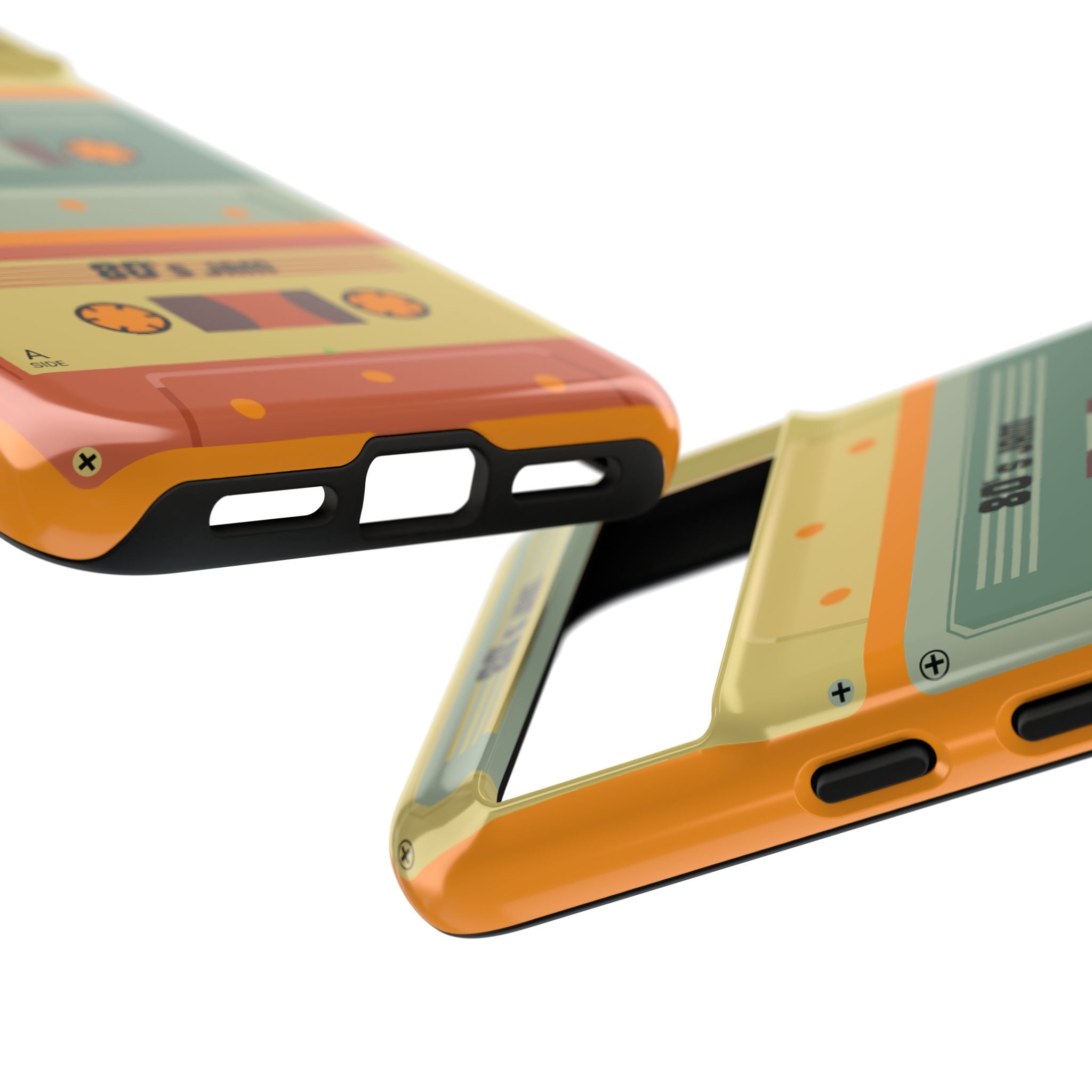 Retro 80's Jam RG Tough Phone Case for iPhone, Galaxy, or Google PIXEL