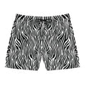Zebra Men's Mid-Length Swim Shorts